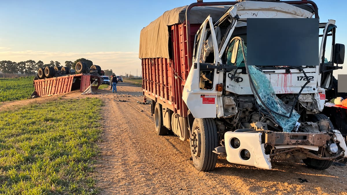 Murió un camionero de 44 años en la Ruta Provincial 1.