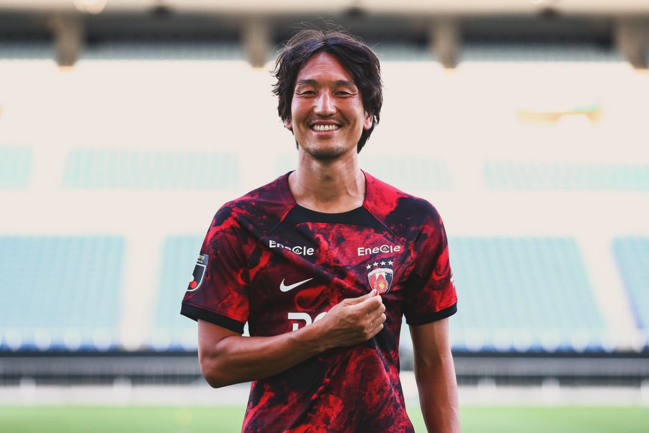 Genki Haraguchi debutó en Urawa Red Diamonds en 2008. Foto: Instagram @haraguchi_genki_official
