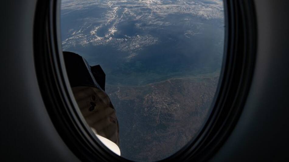 El Planeta Tierra desde el espacio. Foto: X @dominickmatthew