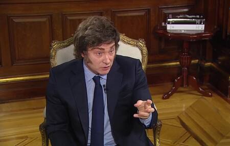 Javier Milei. Foto: captura de video