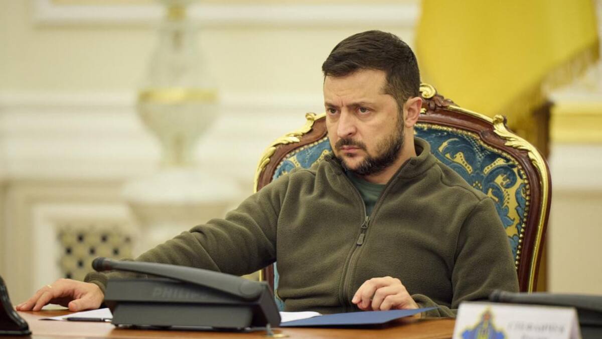 Volodimir Zelenski, presidente de Ucrania, conflicto Rusia-Ucrania, NA