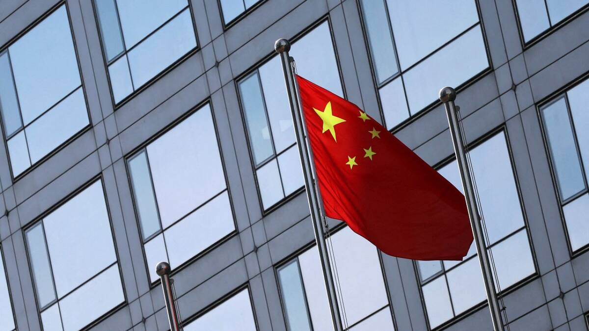 Bandera de China. Foto: Reuters.