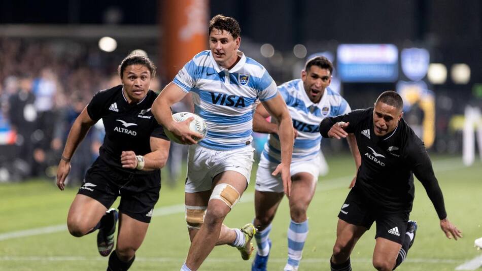Rugby Championship, All Blacks vs. Los Pumas. Foto: @lospumas.