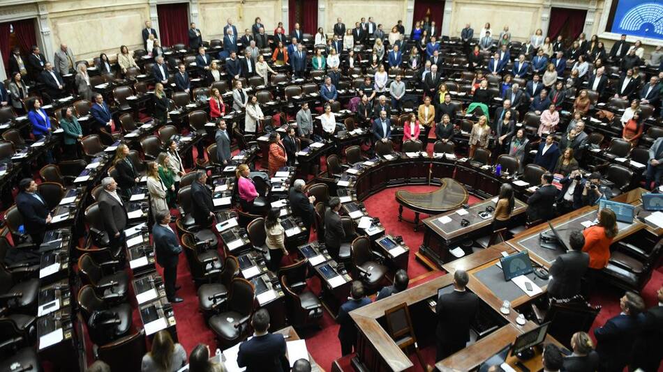 Debate en la Cámara de Diputados. Foto: NA.