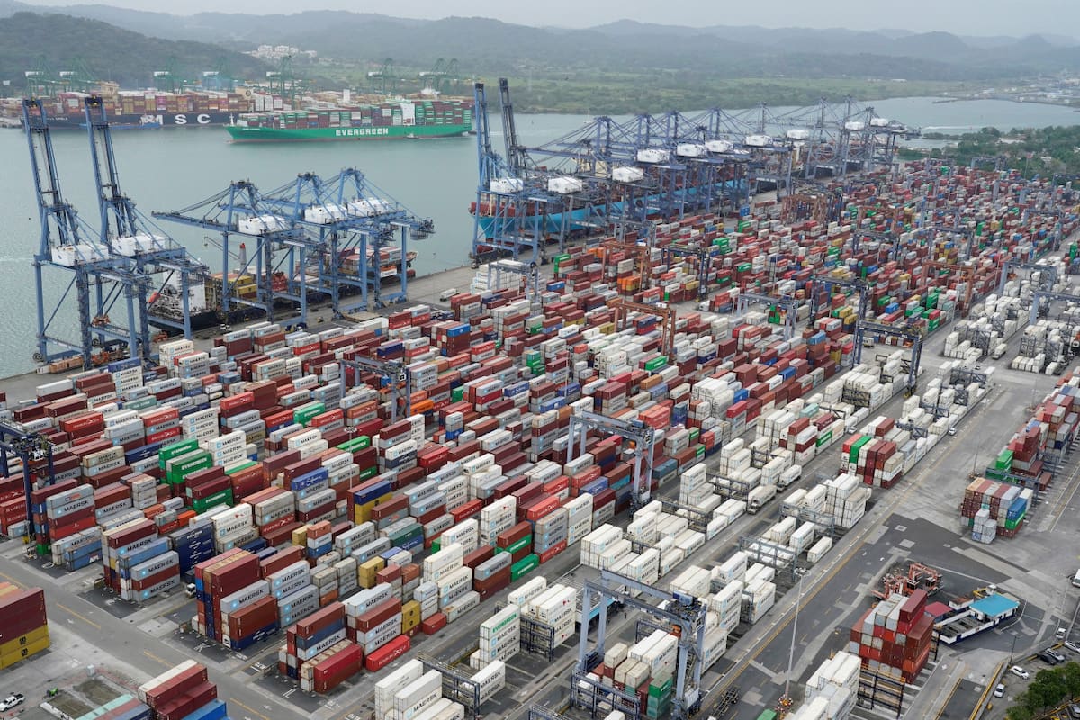 Canal de Panamá. Foto: REUTERS/Enea Lebrun