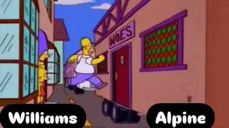 Los mejores memes sobre el arribo de Colapinto a Alpine. Foto: captura X