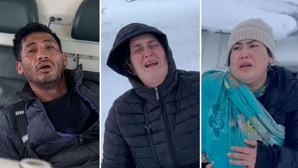 Manuel Orellana y las dos maestras del jardín de su hijo fueron rescatados tras permanecer seis noches aislados en la montaña por una tormenta de nieve.
