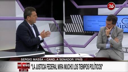 Sergio Massa en "La Lupa"
