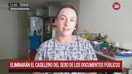 Identidad de género: diputadas proponen sacar el "sexo" de los DNI, Canal 26
