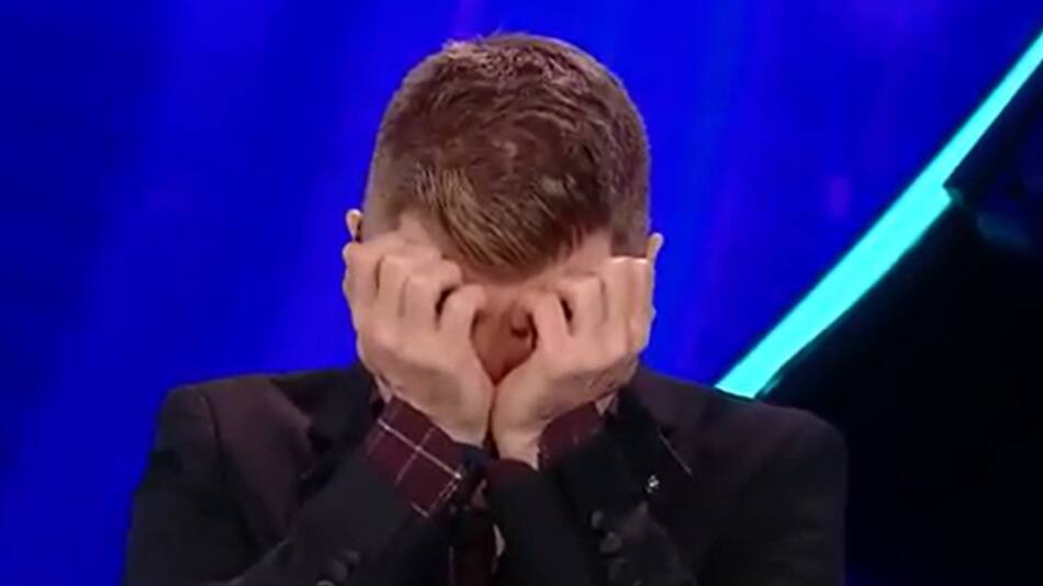 Santiago del Moro rompió en llanto tras recordar a Silvina Luna. Foto: captura Telefe.