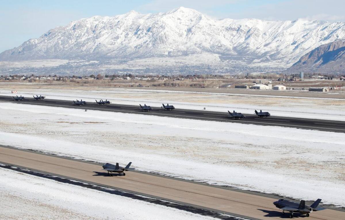 52 F-35 ejercicio aéreo Estados Unidos, REUTERS