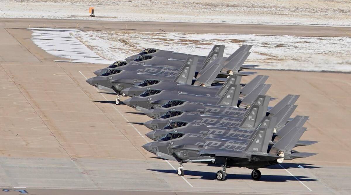 52 F-35 ejercicio aéreo Estados Unidos, REUTERS