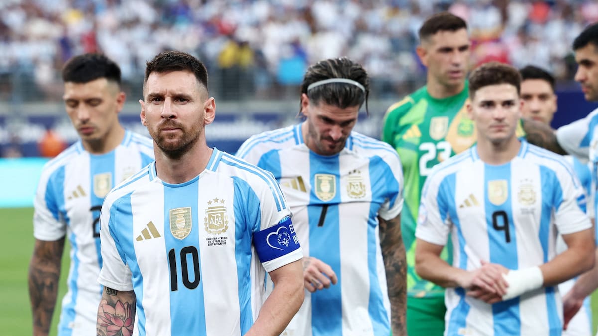 Argentina vs Canadá, Copa América. Foto: Reuters