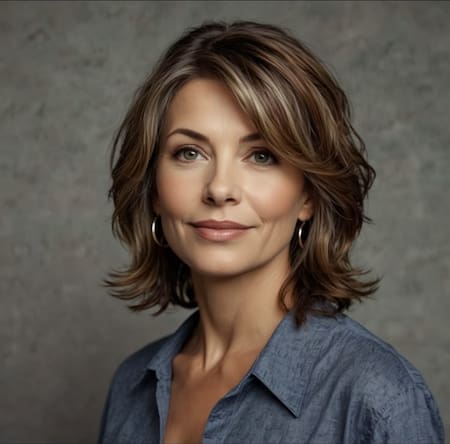 Corte de pelo bob en capas. Foto PINTEREST