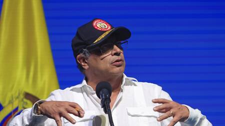 Gustavo Petro, presidente de Colombia. Foto: EFE.