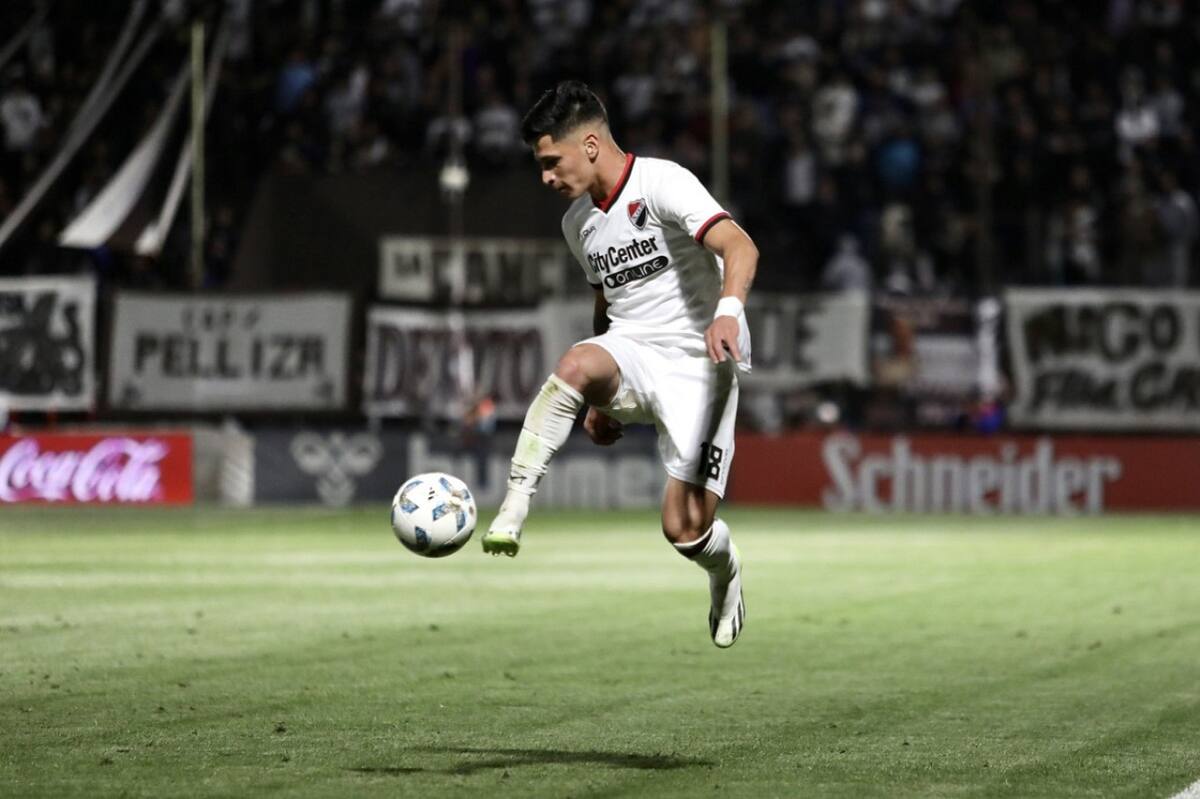 Brian Aguirre; Newells. Foto: X @Newells.