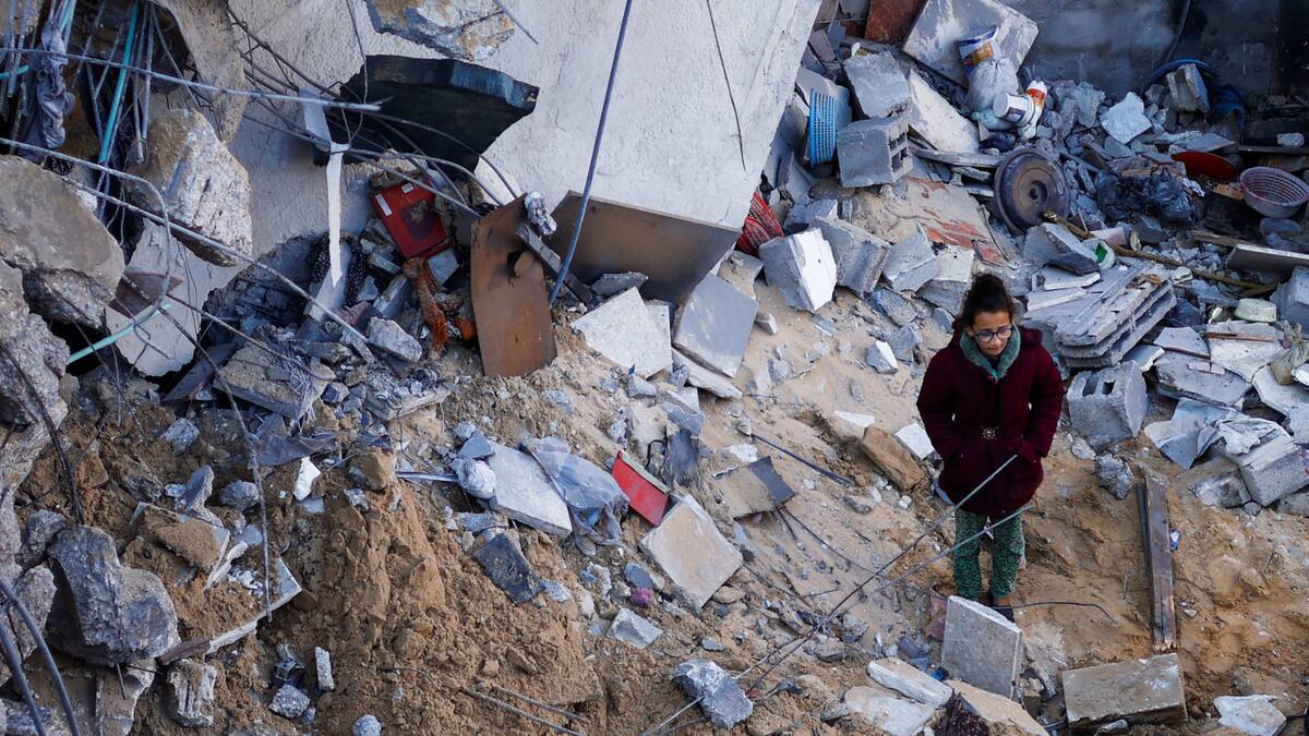 Ataques israelíes en Rafah. Foto: Reuters.