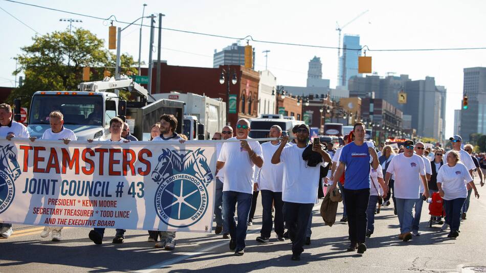 Teamsters, poderoso sindicato de Estados Unidos. Foto: REUTERS.