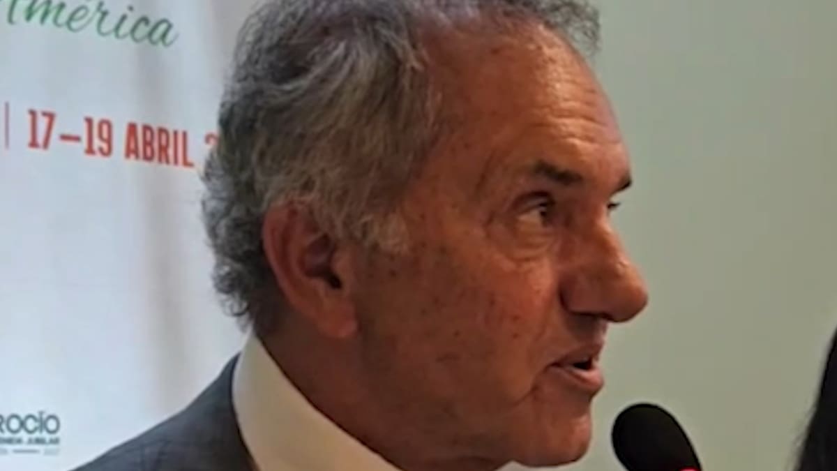 Daniel Scioli ponderó el turismo religioso: “Mueve millones de turistas y donde hay turistas hay trabajo”