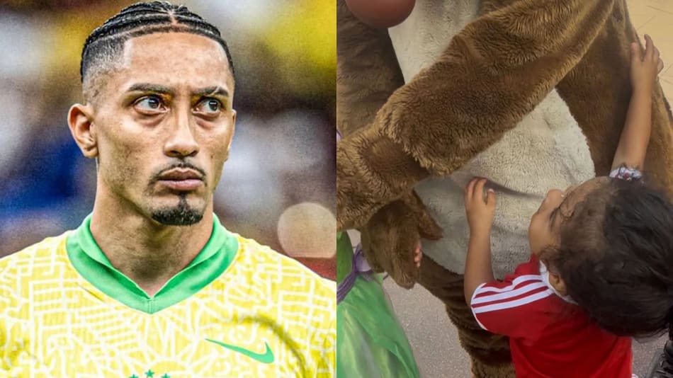 El jugador brasileño denunció que su hijo fue discriminado