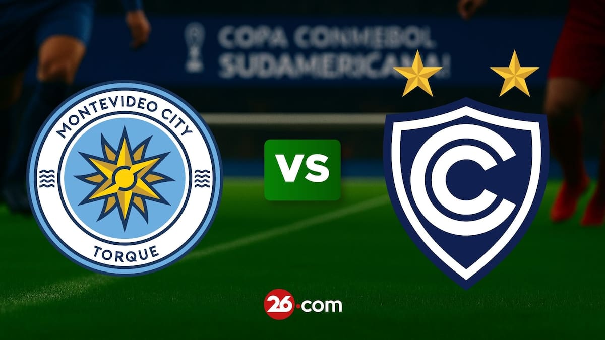 Montevideo City Torque vs Cienciano por la Copa Sudamericana.