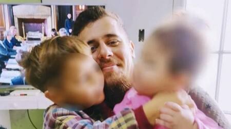 Cristian, el padre de Lucio Dupuy, foto NA