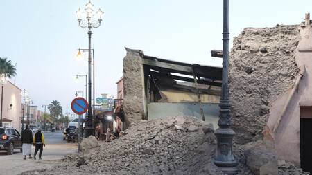 Terremoto en Marruecos. Foto: EFE.