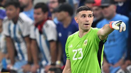 Dibu Martínez. Foto: EFE