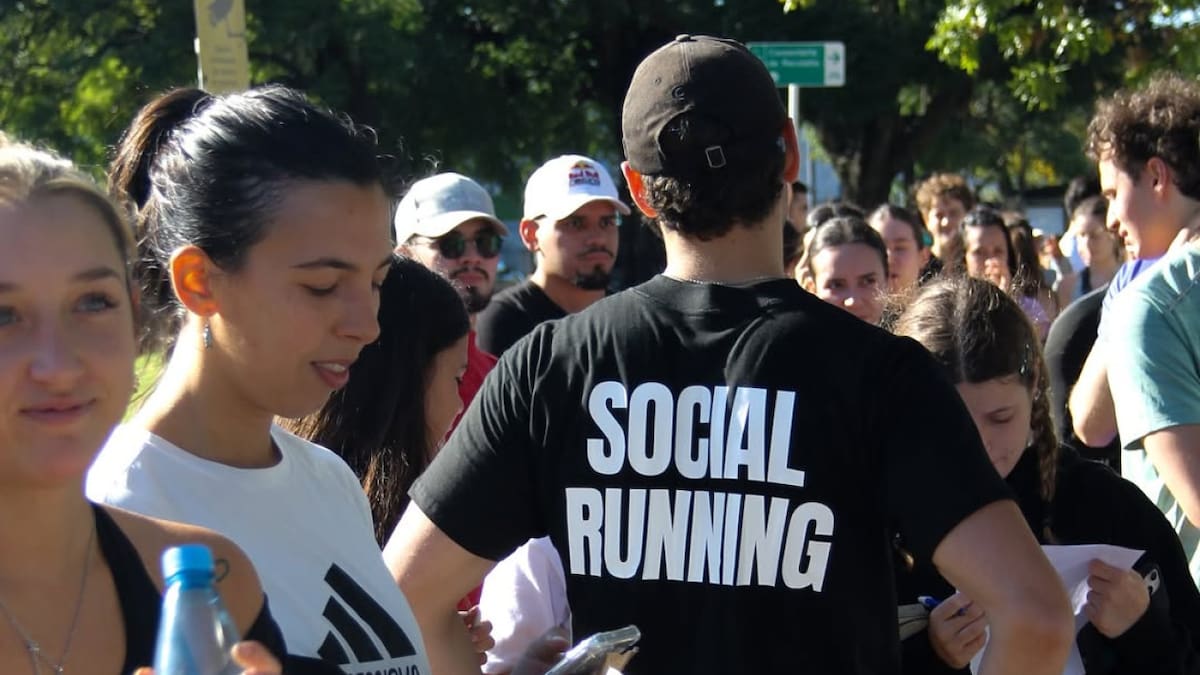 Social Running Club. Foto Instagram @socialrunning.ar