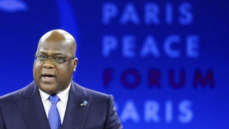 Félix Tshisekedi, presidente de RD del Congo.