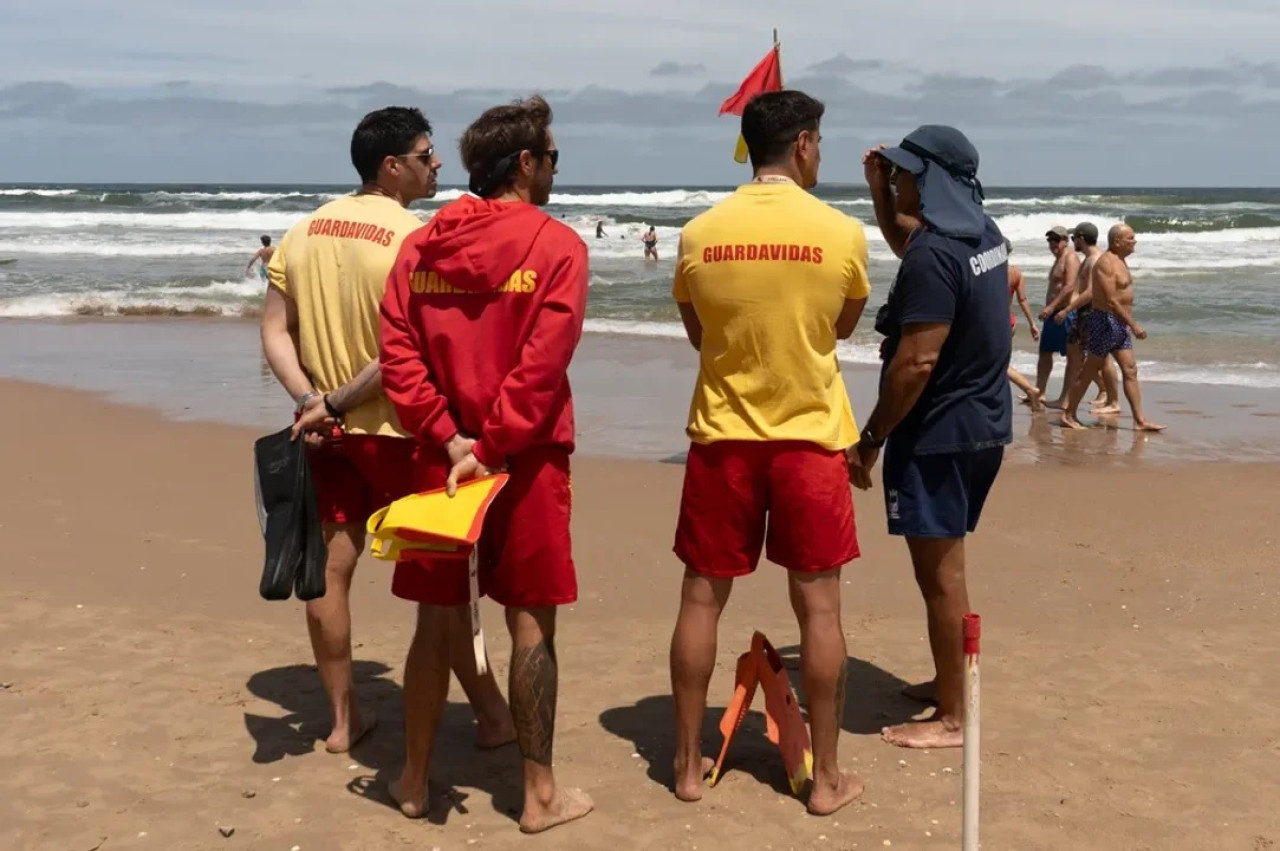 Guardavidas de Punta del Este, Uruguay. Foto: NA.