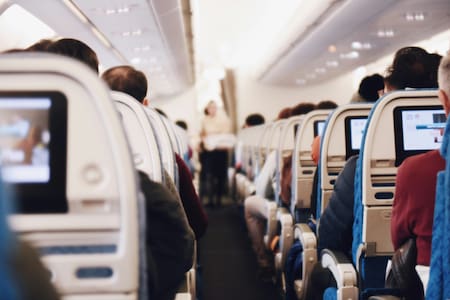 Vuelos, avión, viajar. Foto: Unsplash