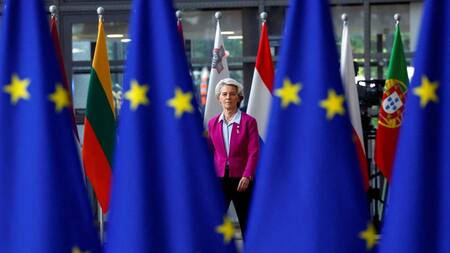 Presidenta de la Comisión Europea en la cumbre de líderes europeos_Reuters