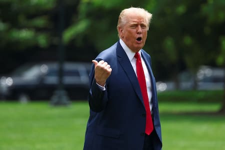 Donald Trump, presidente de Estados Unidos. Foto: Reuters/Evelyn Hockstein