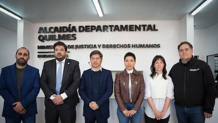 Acto de inauguración de la Alcaidía Departamental de Quilmes