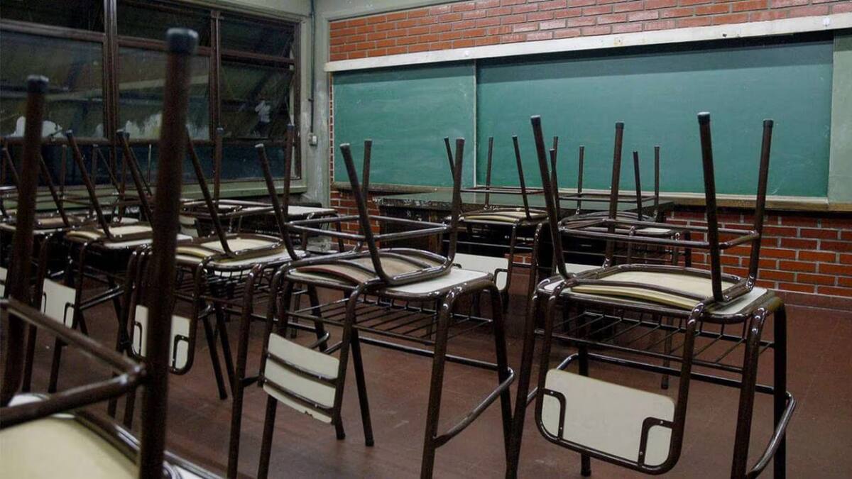 Paro docente. Foto: NA.