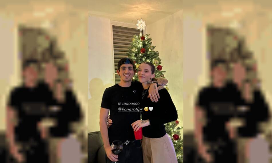 Young Miko y “Tini” Stoessel. Foto: NA