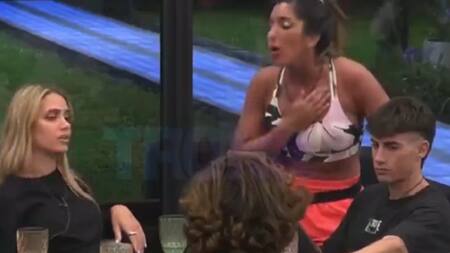 Pelea entre Sabrina y Catalina de Gran Hermano. Foto: captura.