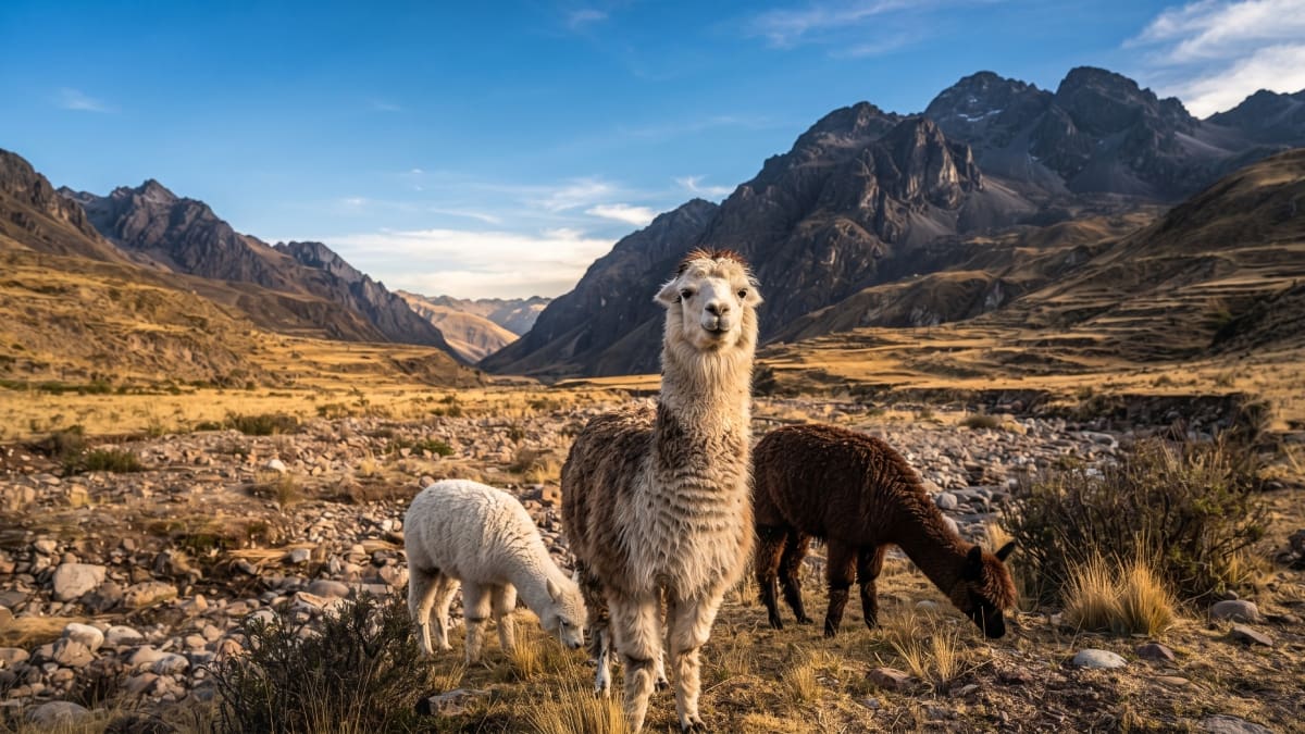 La crianza de alpacas representaba una de las principales actividades económicas.