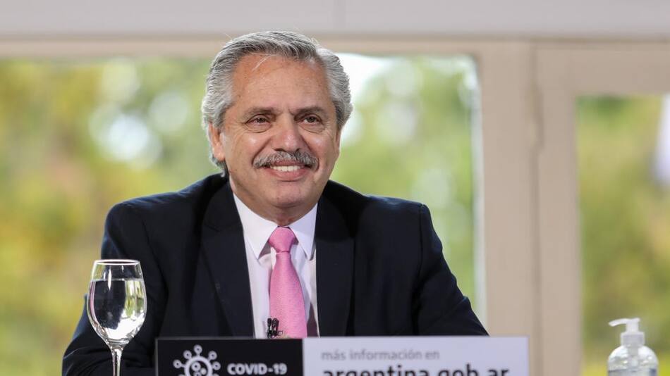 Alberto Fernández, presidente, Agencia NA
