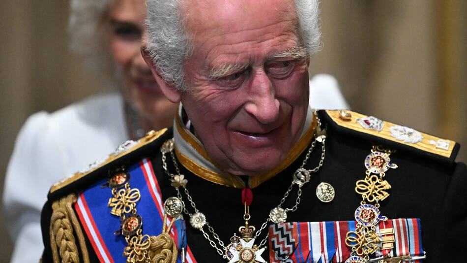 Rey Carlos III padece de cáncer. Foto: Reuters.