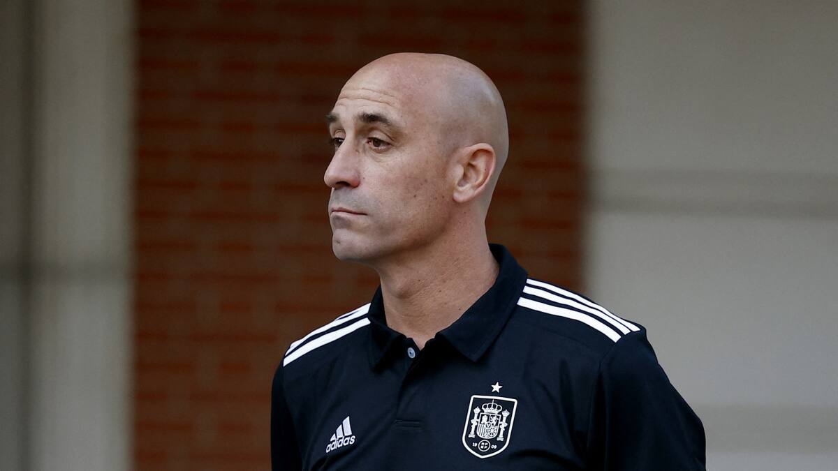 Luis Rubiales. Foto: REUTERS.