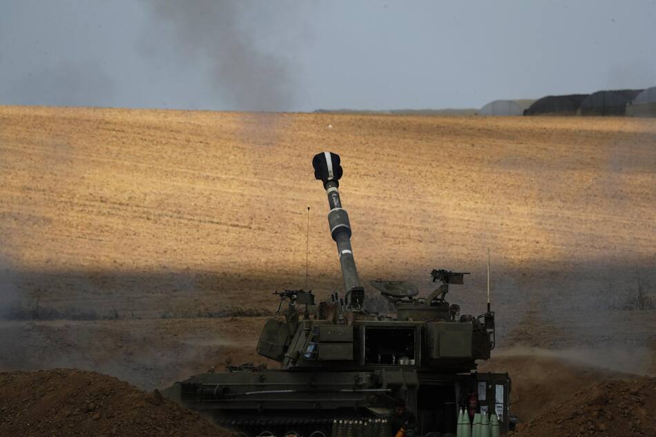 Ejército israelí en Gaza. Foto: EFE.