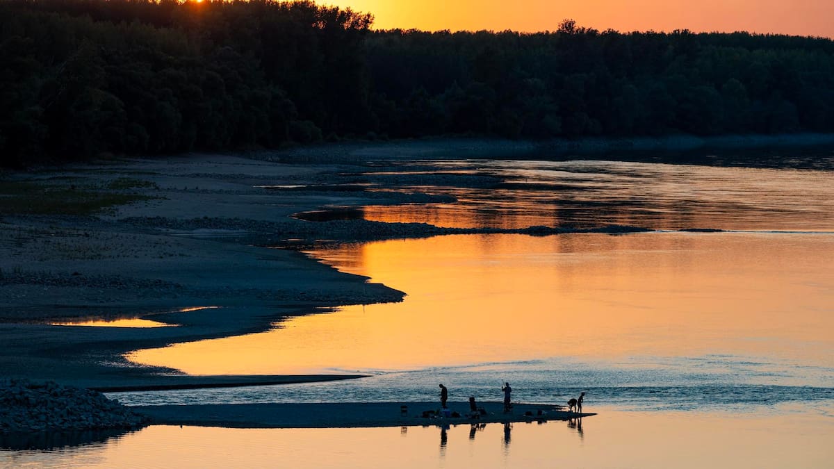 Sequía del Danubio.