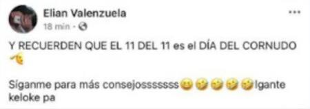 El llamativo comentario de L-Gante. Foto: captura.
