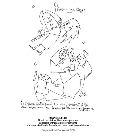 Benjamín Solari Parravicini, premoniciones, predicciones