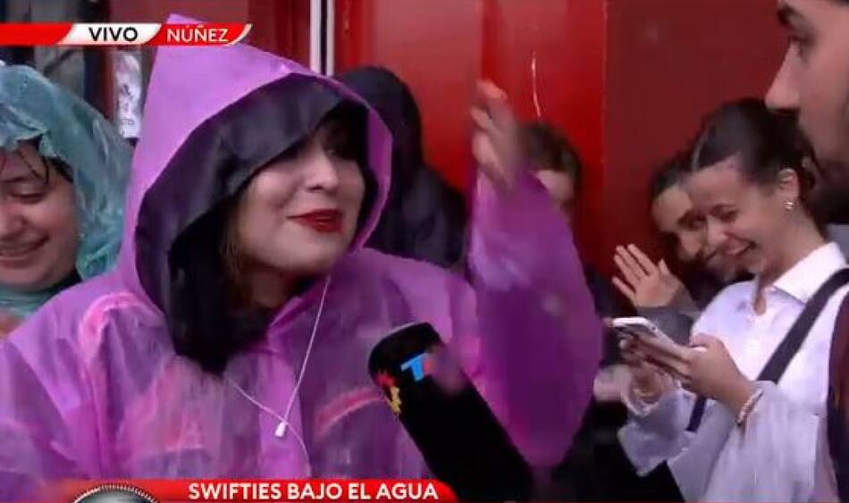 Las "Swifties" se quejaron de la reprogramación del segundo show. Foto: captura de video.