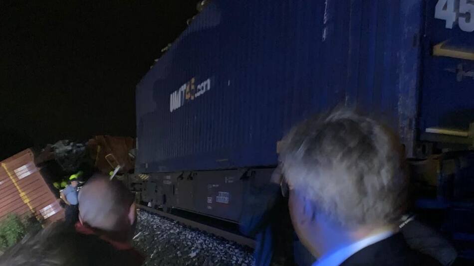 Accidente de tren en Croacia. Foto: @AndrejPlenkovic.