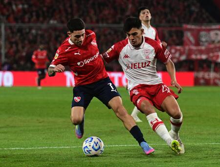 Independiente vs Huracán, semifinales del Torneo Apertura. Foto: NA/Maximiliano Luna