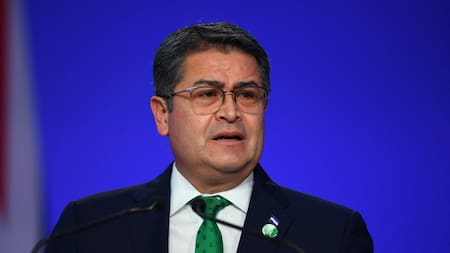 Juan Orlando Hernández, expresidente de Honduras. Foto: Reuters